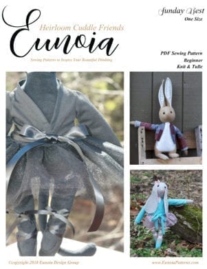 Heirloom Cuddle Friends "Sunday Best"