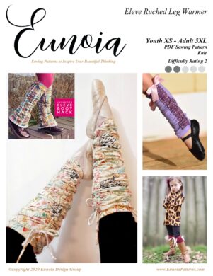 Eleve Ruched Leg Warmers