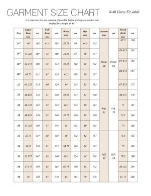 Ametrine size chart2